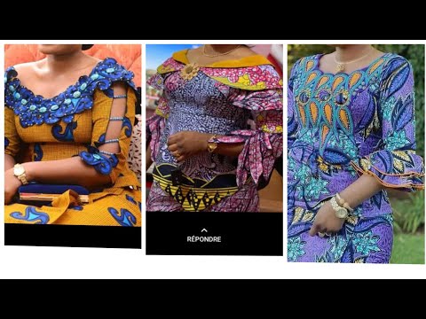 beautiful African woman’s dresses in Ankara.congolese,Ghana, Nigeria Senegalese fashion style