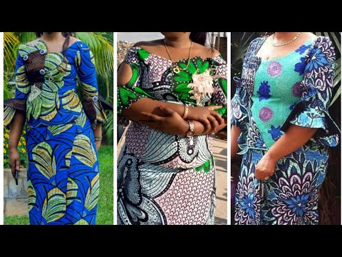 African beautiful woman’s dresses and tops in congolese,Nigeria,Ghana,Senegalese fashion style.