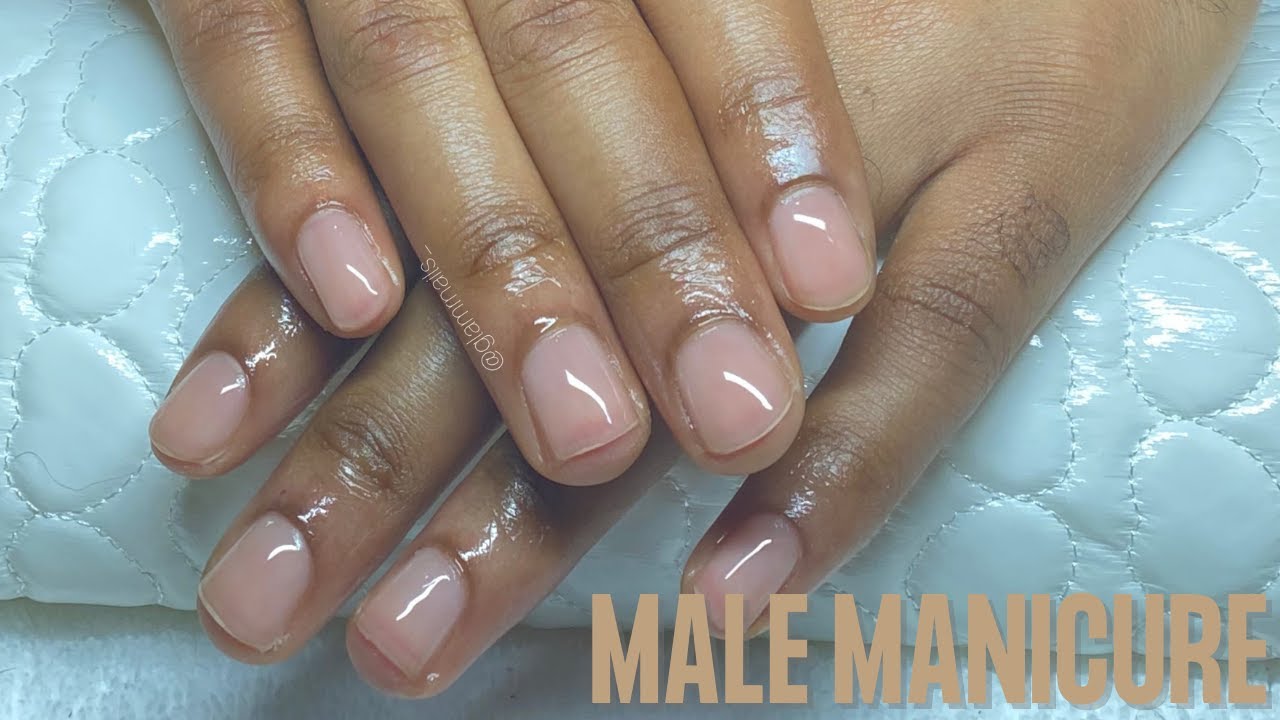 Male Manicure | Watch Me Work | Nail Tutorial | Clarissa Ama