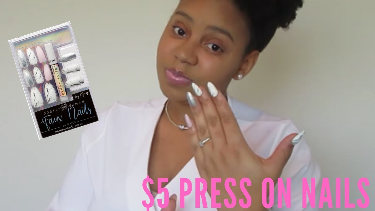 $5 Press On Nails Tutorial