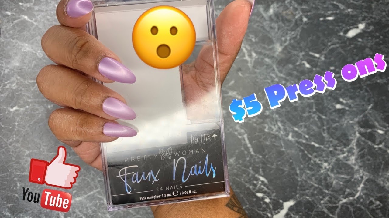 Quarantine Nails| $5 Pretty Woman Press Ons