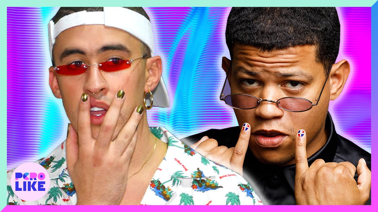 Men Get Their Nails Painted Like Bad Bunny