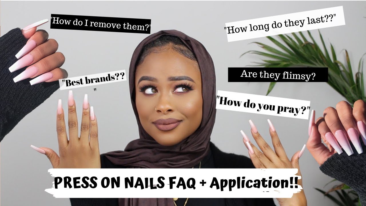 EVERYTHING YOU NEED TO KNOW ABOUT PRESS ON NAILS!! + APPLICATION