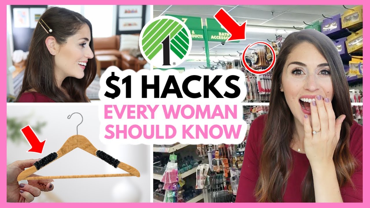 Dollar Tree Secrets Every Woman Should Know | $1 BEAUTY HACKS