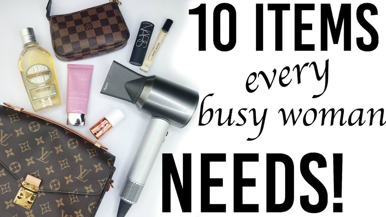 10 style items EVERY BUSY WOMAN NEEDS | Fashion and beauty must haves for stylish women!