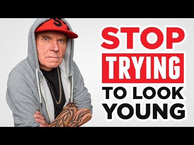 10 Mistakes Older Guys Make Trying To Look Young | Mature Man Fashion Faux Pas