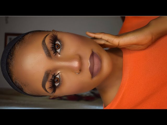 FLAWLESS FULL FACE   MAKEUP TUTORIAL FOR BEGINNERS || MATTE MAKEUP FOR #WOC #Brownskin /#Darkskin *