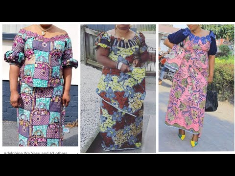 most of popular Nigeria congolese dresses styles in Ankara print . African women’s fashion style