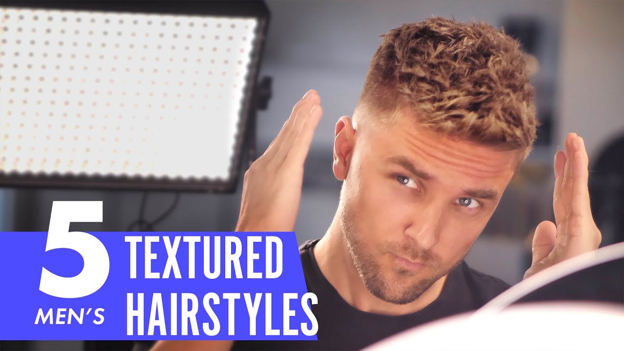 Top 5 Men’s Textured Hairstyles | Short Hair Inspiration | Slikhaar TV