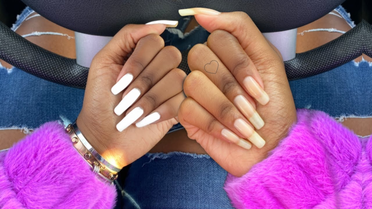 how to grow your REAL nails fast (THICK & LONG)