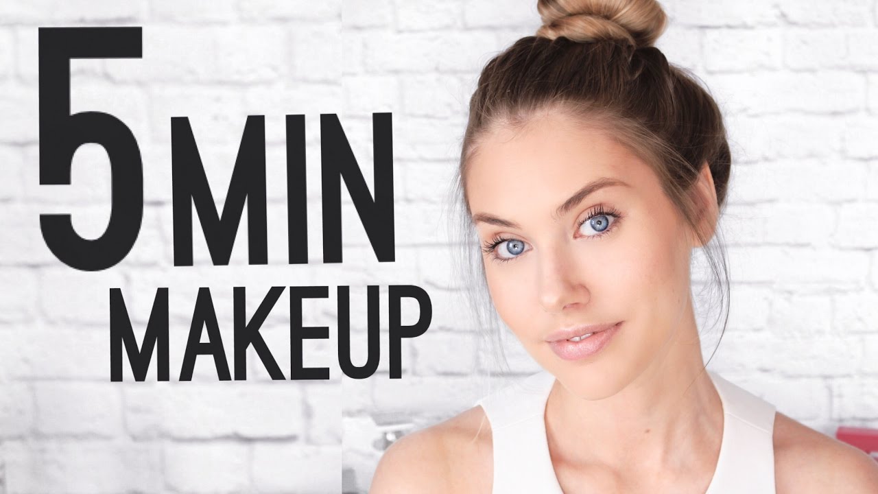 QUICK & EASY 5 MINUTE MAKEUP TUTORIAL!