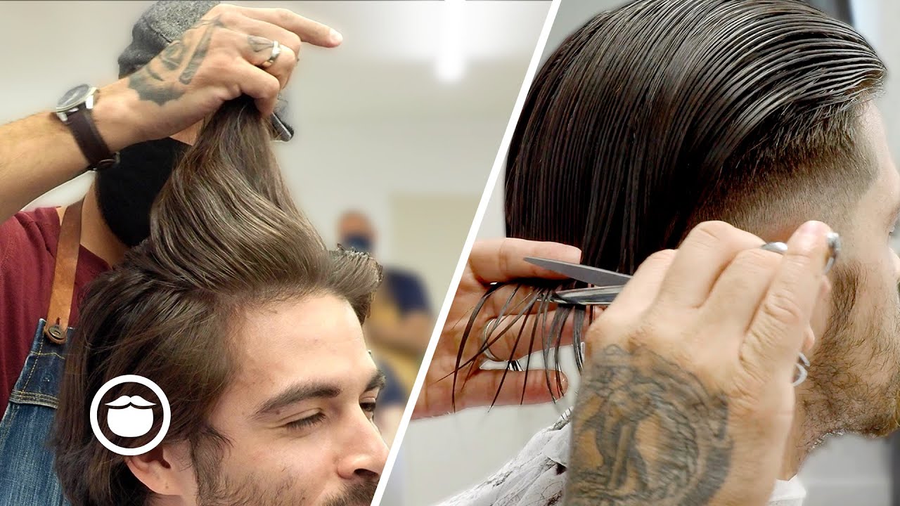 Man Waited 300 Days for a Haircut (Pompadour Transformation)