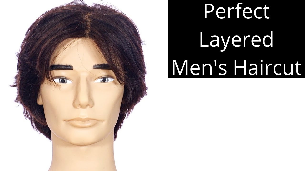 Perfect Layered Men’s Haircut Tutorial – TheSalonGuy