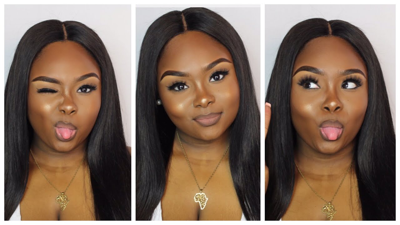 Natural Makeup Tutorial for black women | beginner friendly