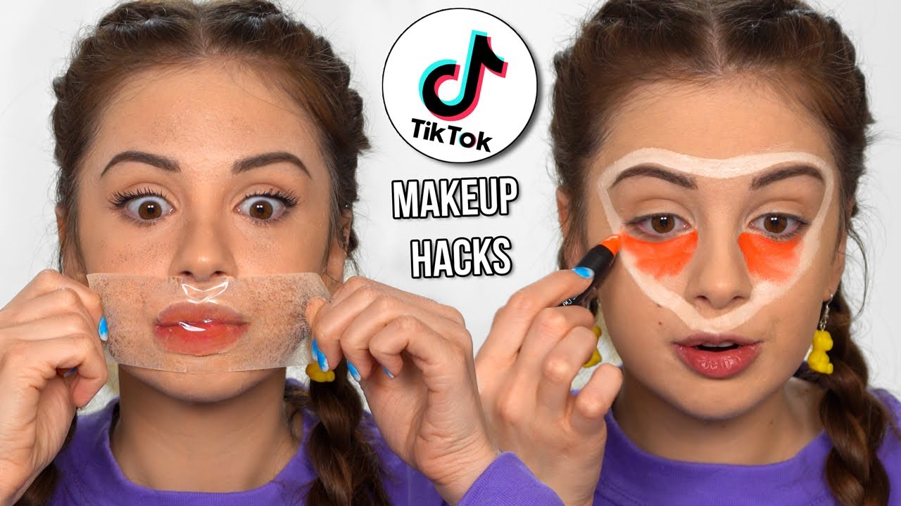 Testing VIRAL TIKTOK MAKEUP HACKS – Part 3