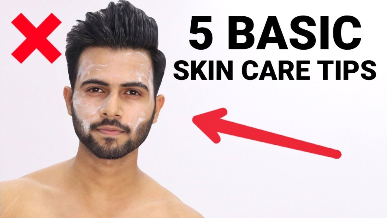 5 Skin Care Tips For Men(winter skincare routine) fight pimples and oily skin.