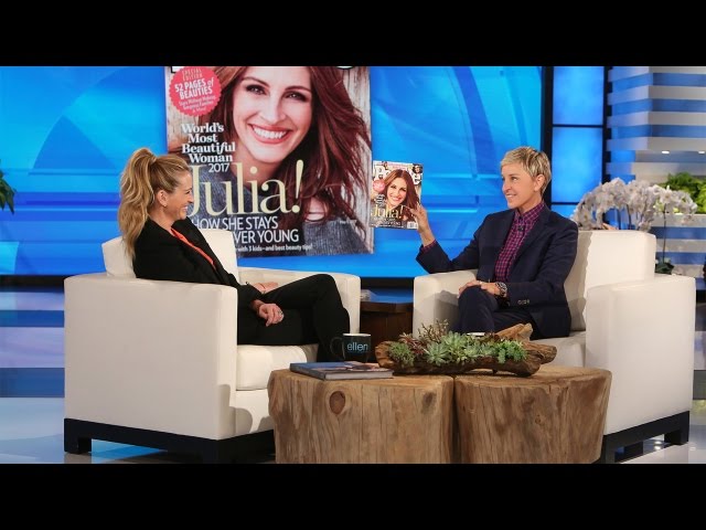 Julia Roberts Shares Her Beauty Secrets