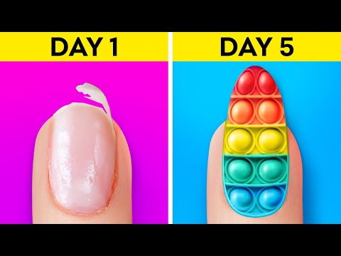 Cool Beauty Tricks And Fashion Trends To Upgrade Your Look || Makeup Hacks And DIY Accessories