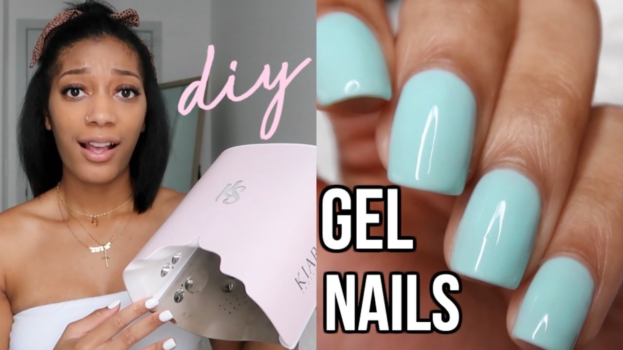 DIY Gel Nails! how to do gel nails at home