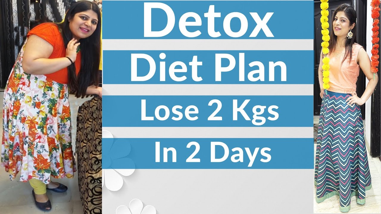 Detox Diet Plan In Hindi | Diet Plan To Lose 2 Kgs In 2 Days | Dr.Shikha Singh