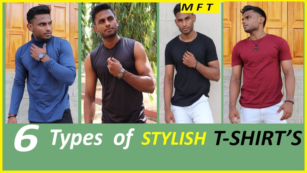 6 Stylish T-SHIRTS Every MAN should Have | Mens Fashion Tamil