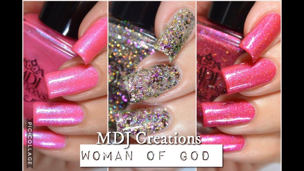 Swatches || Woman of God Trio MDJ Creations | Rikki’s Nails