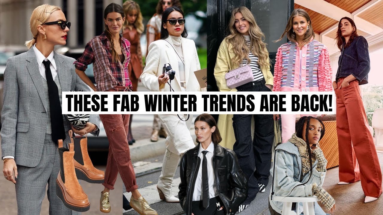 Winter Fashion Trends That Are Back & You Need To Know About