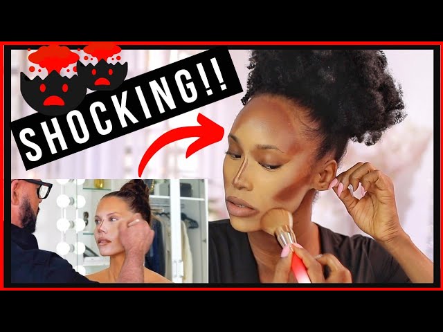 BLACK GIRL Tries Following a Scott Barnes & Tati Makeup Tutorial And Gets SHOCKING Results