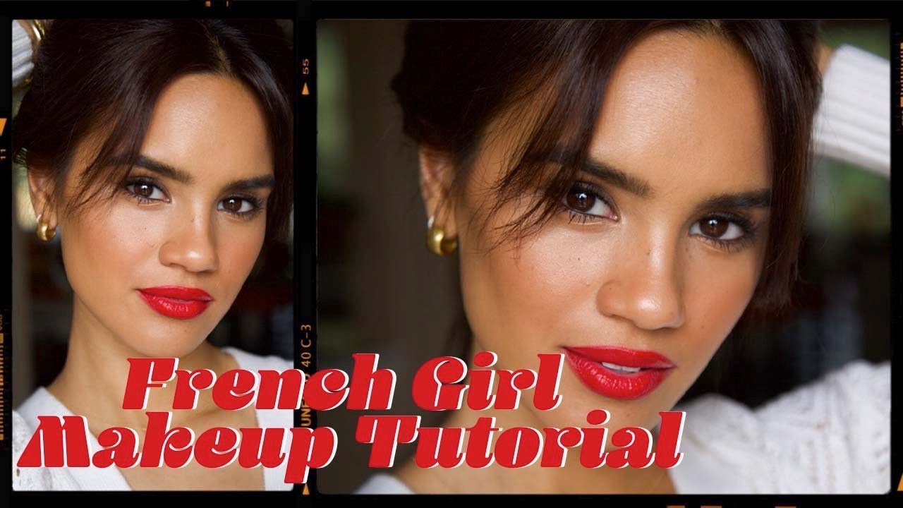 French Girl Red Lip Makeup Tutorial | Dacey Cash