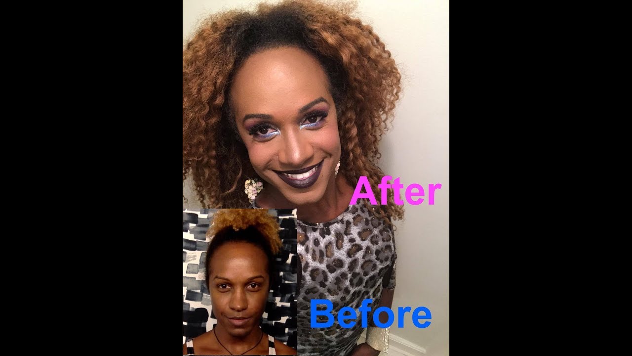 Man To Woman Makeup Tutorial