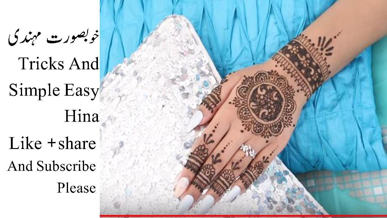 Easy HACKS for EID Special Mehendi_Henna .. By Woman’s Beauty Tips And Tricks