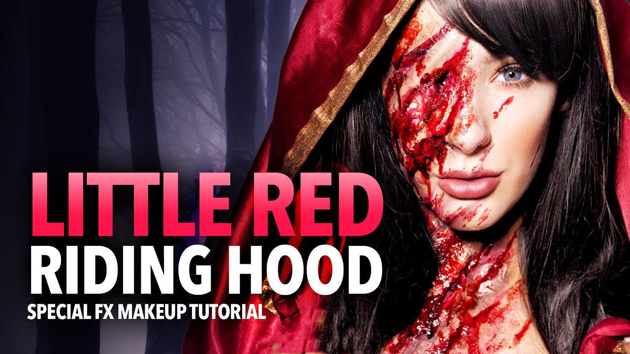 Little Red Riding Hood sfx makeup tutorial