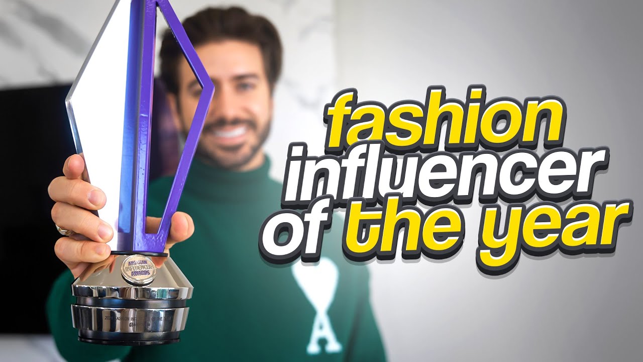 I Won Fashion Influencer OF THE YEAR! 2021 American Influencer Awards #SHORTS