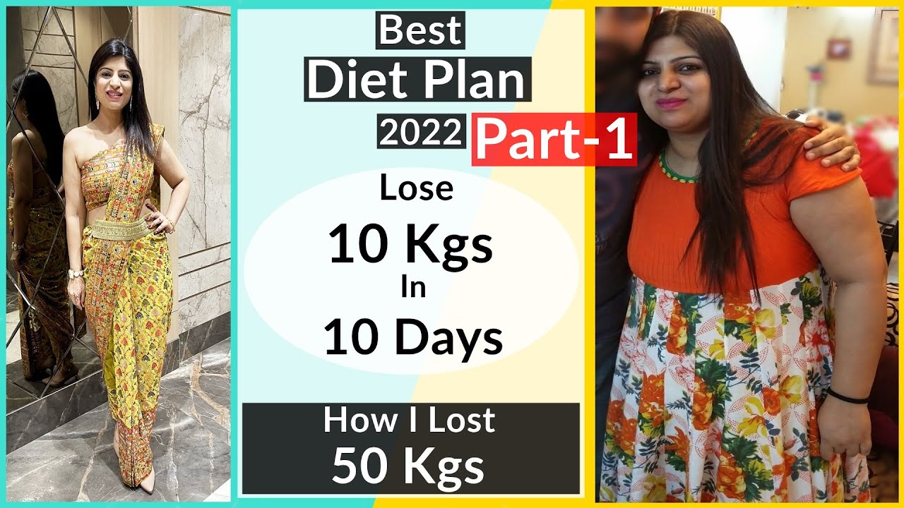 Diet Plan To Lose Weight Fast In Hindi |Lose 10 Kgs In 10 Days|Diet Plan 2022 Part-1|Dr.Shikha Singh