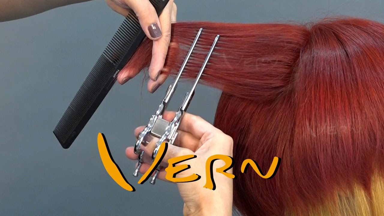 Haircut tutorial – Two color design contrast fashion hairstyles for man & woman Vern Hairstyles 28