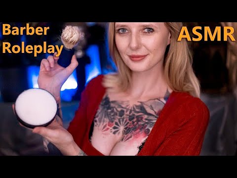 ASMR For Men Barber Shave & Haircut Home Visit Roleplay – Personal attention