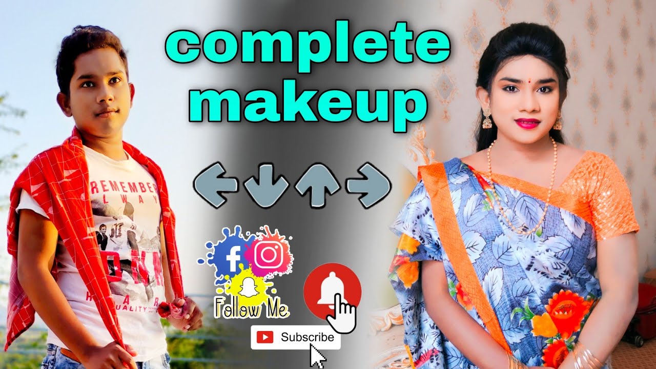 Man to Woman Makeup|Serial makeup videos in telugu|Male to Female Makeup Tutorial #makeup #naaniee