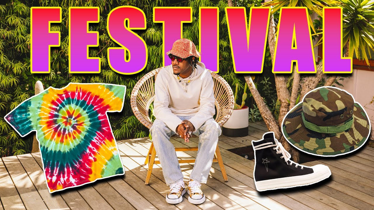 HOW TO FESTIVAL FASHION (What to wear to a concert 2022)| Men’s Fashion & Streetwear
