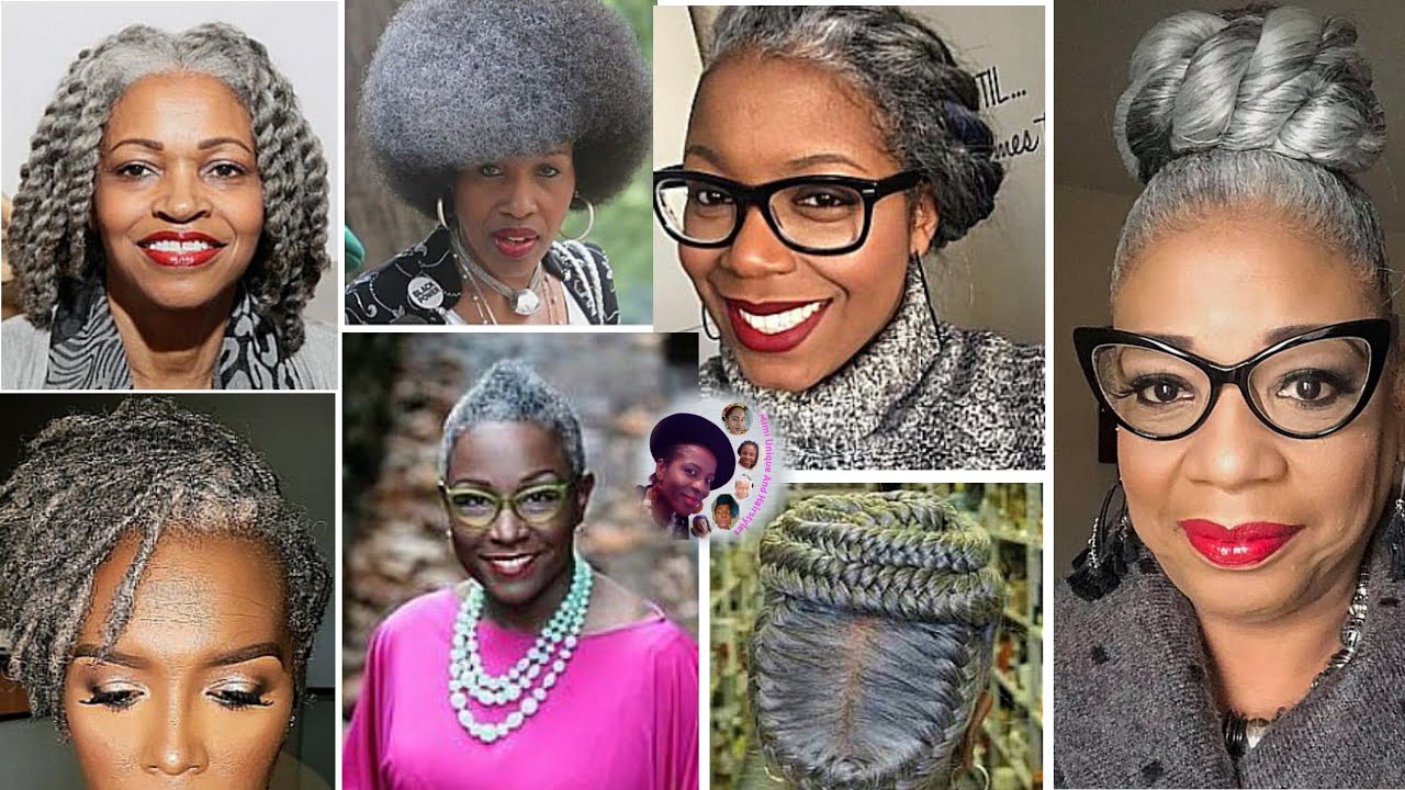 SLAY IT DIFFERENT AND LOOK UNIQUEGray Hairstyles For Black Women|Natural hairstyles