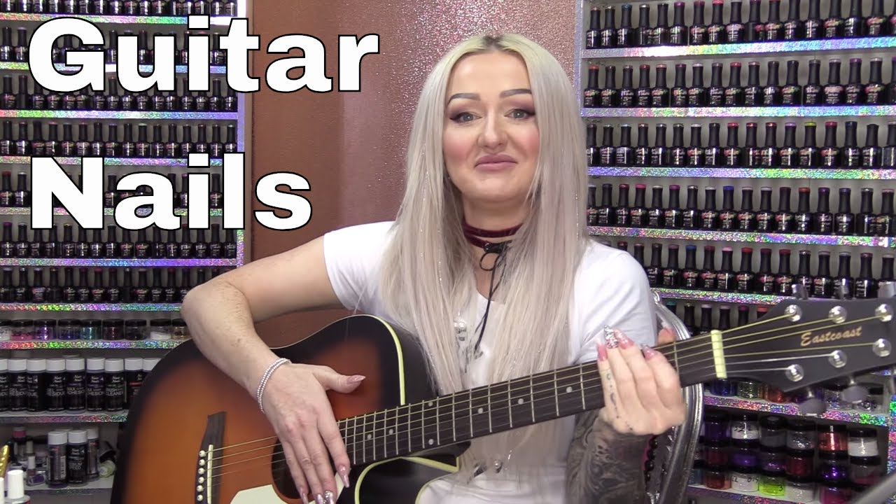How to Sculpt Acrylic Nails Perfect for Playing Guitar