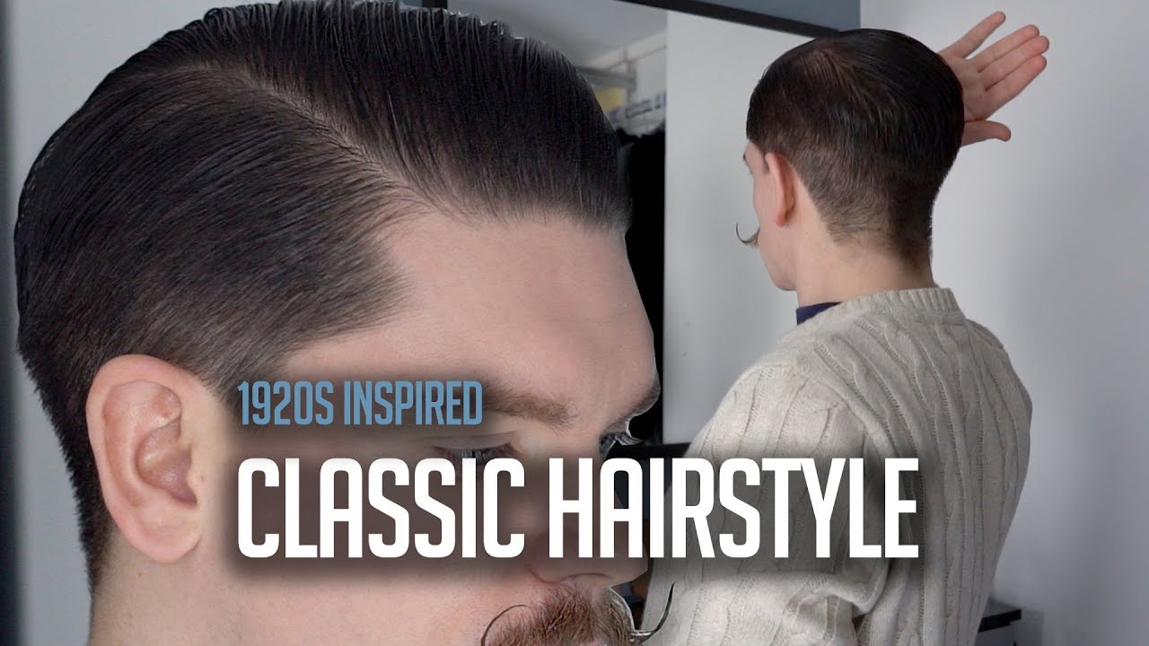 Classic Men’s Side Part Hairstyle Using Pomade | Tutorial