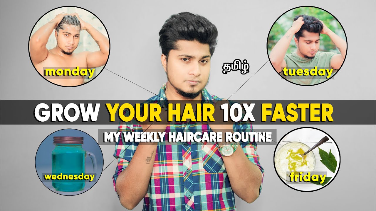 My Weekly Hair Care Routine For SOFTER & THICKER Hair | In Tamil | Saran Lifestyle