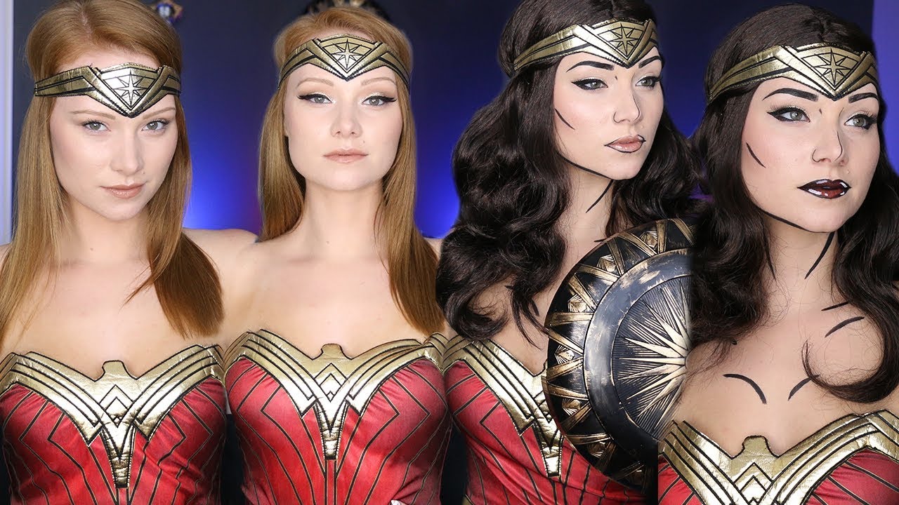 Wonder Woman Makeup Tutorial (4 Different Ways)