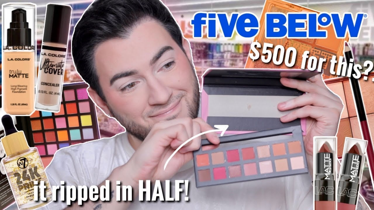 I spent $500 on a full face of Five Below makeup… it didnt go well