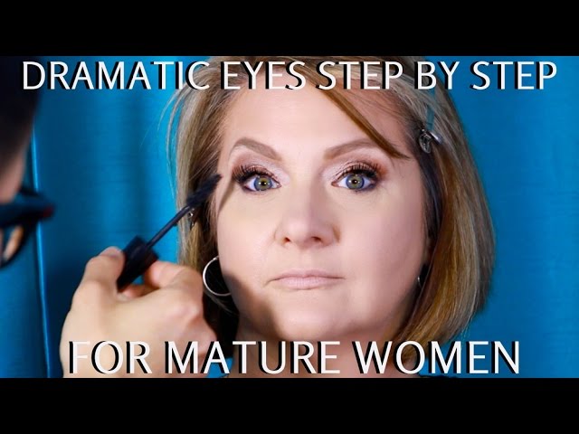 Dramatic Eyes for Mature Women Over 40 Step by Step Makeup Tutorial – mathias4makeup