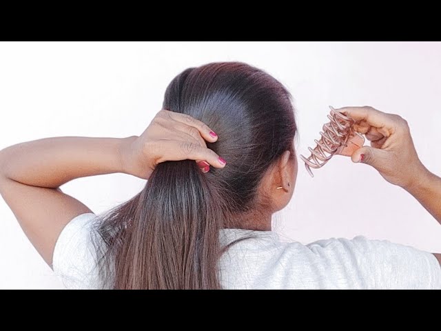 new clutcher Juda hairstyle | most beautiful woman hairstyle | juda Hairstyle | ‎@Anushka HairStyle 