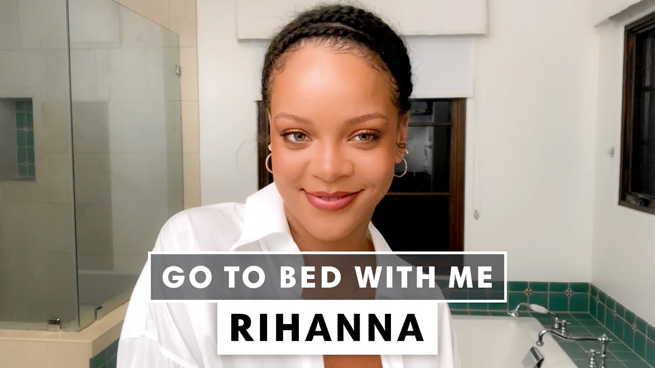 Rihanna’s Nighttime Skincare Routine | Go To Bed With Me | Harper’s BAZAAR