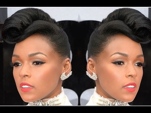 French Roll Hairstyle For Black Women